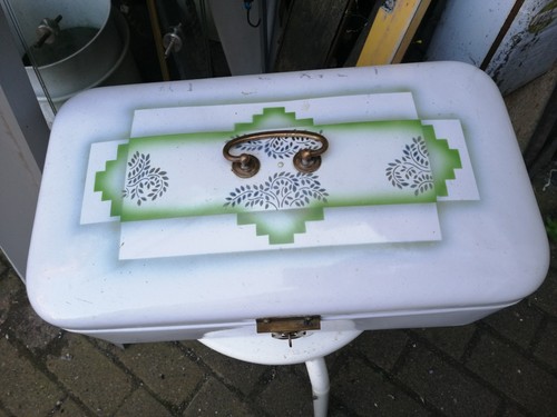 Antiker brotkasten emaile - antiker,