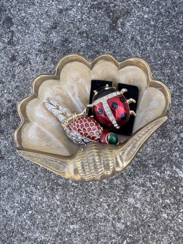 Vintage messingschale - vintage, in