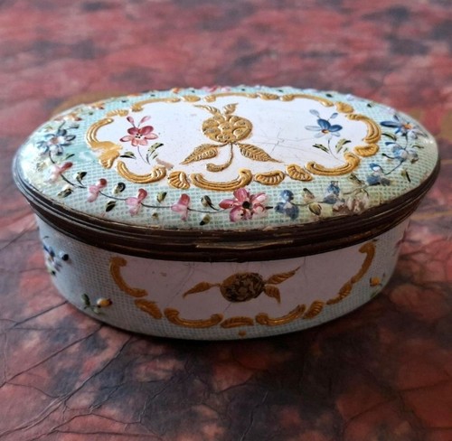 Emaille dose london 1770 - dose,