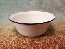 alte Email Schüssel 28 cm