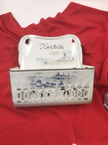 Vintage emaillierter zwiebel - vintage,
