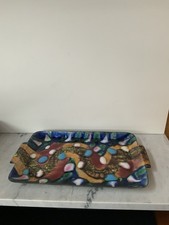 Vintage Emaille Kupfer Schale