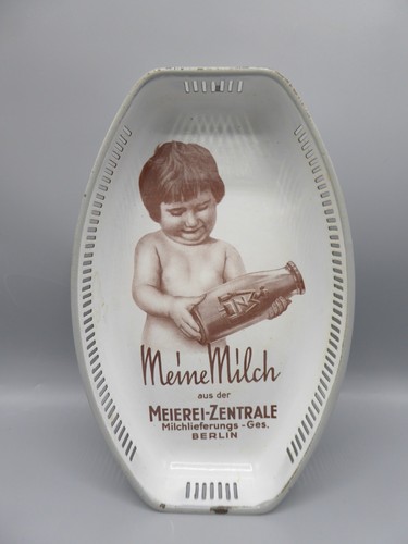 Emaille schale brotschale - emaille,