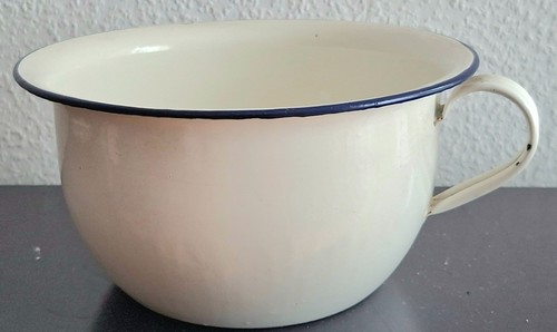 Nachttopf aus emaille - nachttopf,