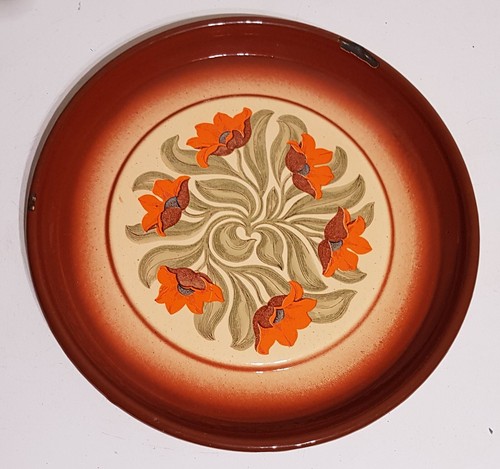 Schönes altes emaille tablett - emaille,