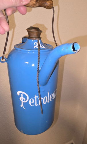 Echt antike petroleumkanne 2 - echt,
