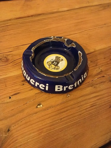 Seltener emaille aschenbecher - seltener,