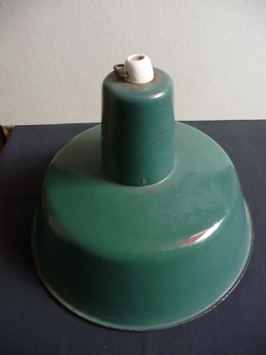 Alte email lampe - alte, email-lampe