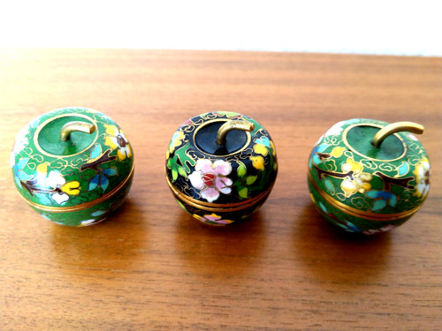 3er set farbig emaillierte - 3er-set,