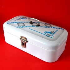 Emaille BROTKASTEN mit