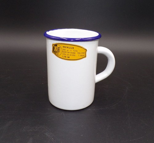Alte emaille tasse - emaille, menur