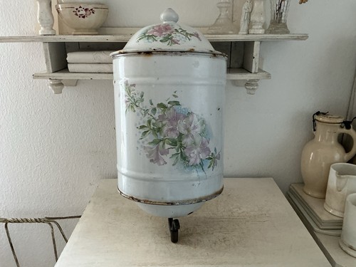 Alter emaille wassertank - emaille,
