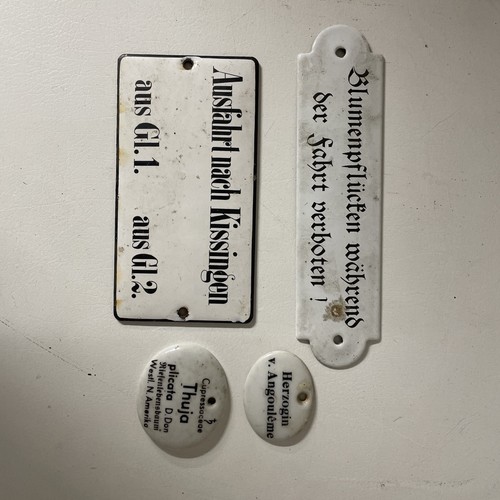 Email metallschilder - email, &