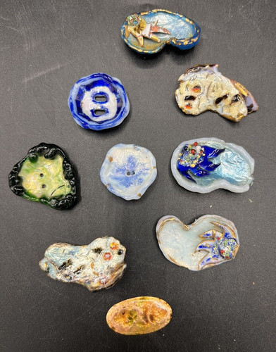 Konvolut glas emaille - konvolut,