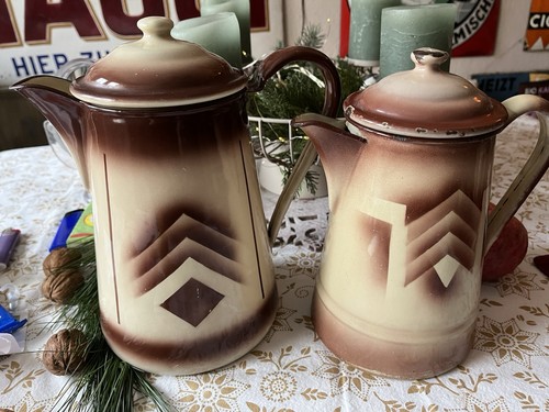 Email kannen art deco stil - email,